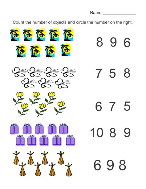birthe heilmann missing number worksheets  kindergarten