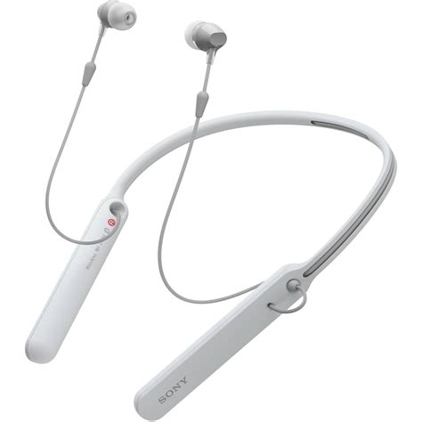 sony wi  wireless headphones white wicw bh photo video