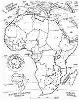 Afrique Continent Colorier Cartina Coloriages Africain Adultes Afryka Voyages Justcolor Difficiles Gratuit Galery Monde sketch template