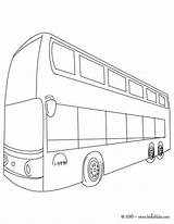 Autobus Coloriage Ausmalen Autocar Stagecoach Doppeldeckerbus Ausmalbilder Autobuses Vorlagen Hellokids Coloriages Colorier Drucken Línea sketch template