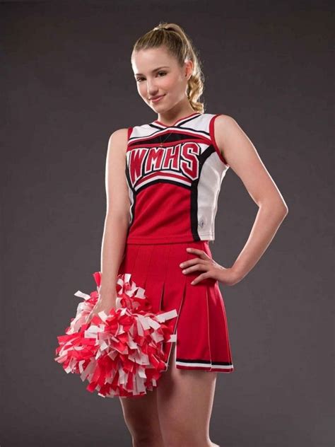picture of glee dianna agron glee cheerios cheerleading outfits