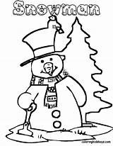 Snowman Coloring Christmas Pages Printable Holiday Sheets Kids Holidays Children Print Colouring Clipart Around Year Easy Library Popular Bestcoloringpagesforkids Dessin sketch template