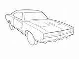 Dodge Charger Coloring 1969 Pages 1970 Drawing Challenger Vector Mopar Car Coloriage Kids Drawings Getdrawings Easy Muscle Print Truck Deviantart sketch template