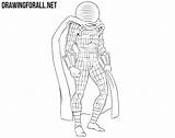 Mysterio Drawing Draw Drawingforall sketch template
