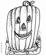 Halloween Coloring Pumpkin Pages Jack Big Carved Sheets Print Lanterns Kids Pumpkins Holiday Printable Great Popular Vine Lantern Learning Years sketch template