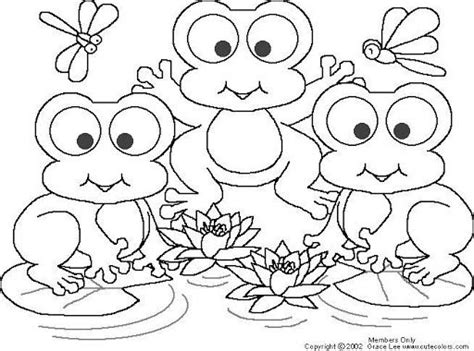 frogs  coloring pages coloring pages myndir til ad lita