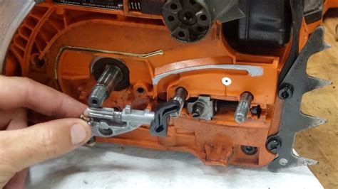 husqvarna  chainsaw oil pump modification  increased flow youtube