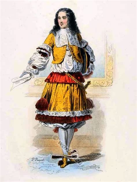 Reign Louis Xiv French Fashion History 1643 To 1715 Louis Xiv 17th