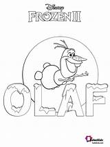 Frozen Coloring Snowman Bubakids Olaf Pages Disney sketch template