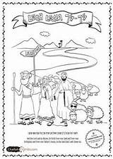 Coloring Parashat Lech Lecha Pages Parsha Para Actividades Parshat Jewish Kids Colouring Yitro Sheets Printable Toldot Colorear Manualidades Challah Days sketch template
