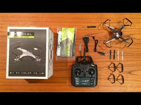 unboxing  protocol video drone xt  camera youtube