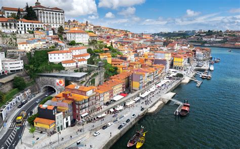 porto portugal city cityscape building road tunnel river boat wallpapers hd desktop