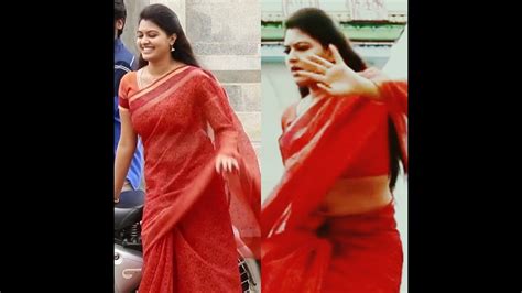 Vijay Tv Actress Rachita Aka Meenakshi Latest Navel Show