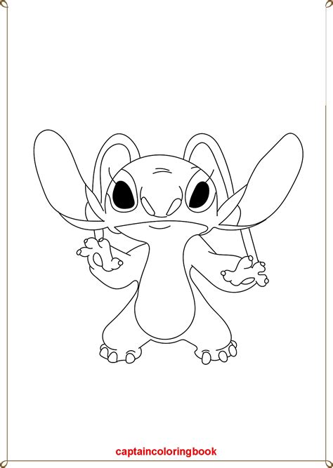 lilo  stitch coloring pages coloring page