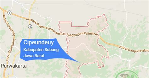 kecamatan cipeundeuy kabupaten subang jawa barat
