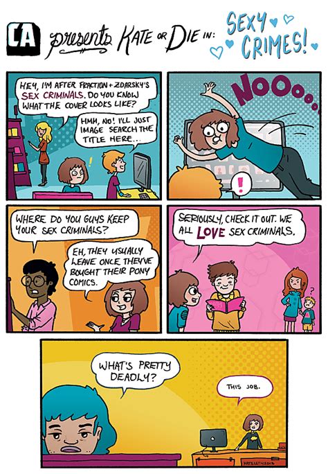 Comics Alliance Presents Kate Or Die In Sexy Crimes