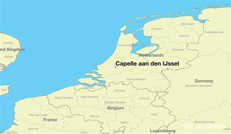 capelle aan den ijssel  netherlands capelle aan den ijssel south holland map