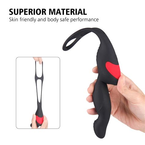 9 powerful vibrations remote control prostate massager yosposs