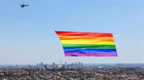 Gay Marriage ‘yes’ Campaigners To Fly Giant Rainbow Flag Above Sydney