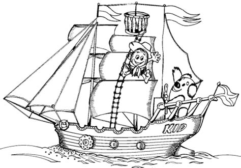 boat coloring pages coloringpagescom