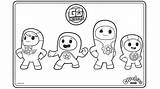 Jetters Cbeebies Biscuit Decorations sketch template