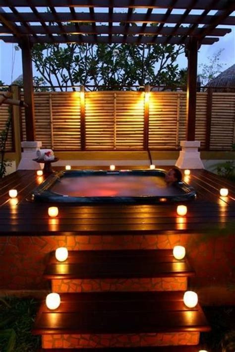 hot tub privacy   inspiring ideas  ultimate comfort