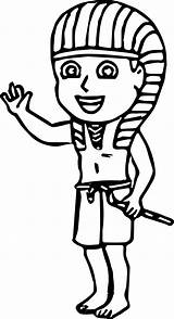 Egypt Cartoon Coloring Ancient Wecoloringpage Pages Choose Board sketch template