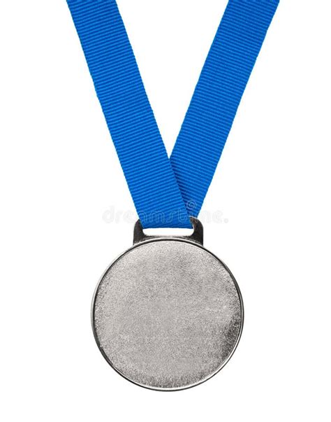 blank silver medal stock photo image  blank