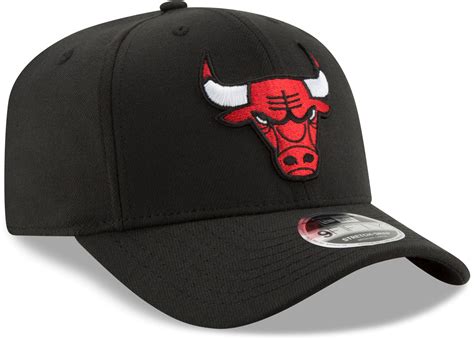 chicago bulls  era  black stretch snapback cap lovemycap