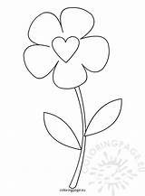 Flower Template Preschool Stem Coloring Pages Drawing Flowers Pattern Templates Kids Patterns Coloringpage Eu Sampletemplatess Crafts Painting Getdrawings sketch template