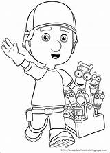 Handy Manny Coloring Pages Printable sketch template