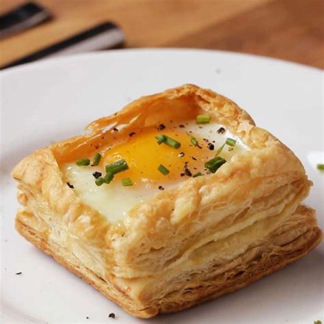 puff pastry breakfast cups tasty recipes