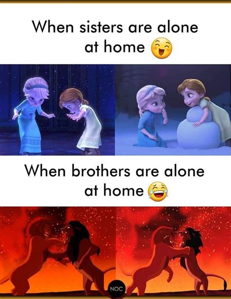 And When Brother And Sister Are Alone At Home Best Party