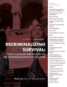memo decriminalizing survival policy platform and