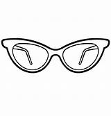 Coloring Pages Colouring Glasses Eyeglasses Stylish Kids Color Kidsplaycolor Eye Boys sketch template