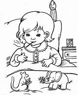 Sick Coloring Pages Child Color Print Getdrawings Getcolorings Printable Popular sketch template