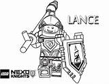 Nexo Knights Aaron Lance sketch template