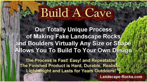 cave build  backyard cave youtube