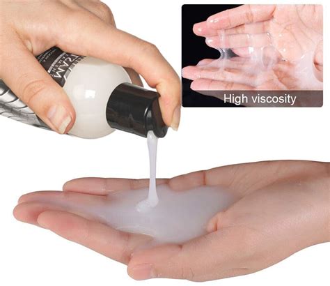 Real Feel Water Based Jizz Sperm Cum Lube Creamy Lifelike Semen Sex