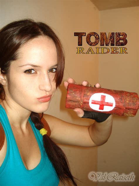 Val Raiseth Cosplaying As Lara Croft Tomb Raider Page