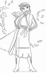 Coloring Pages Frozen Anna Ana Elsa Cristinapicteaza sketch template