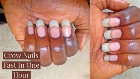 nails grow faster   hour  long nails