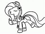 Coloring Little Pony Halloween Pages Popular sketch template