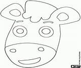 Maske Malvorlagen Pferd Tiermasken Oncoloring Masker sketch template