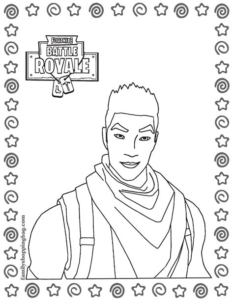 printable fortnite coloring pages   lil shanniecom