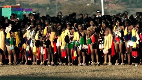 Swaziland Princess Participates The Reed Dance Ceremony