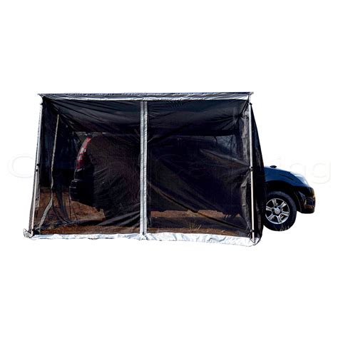 wd mosquito net mesh car side awning    tent outdoor camper trailer ebay