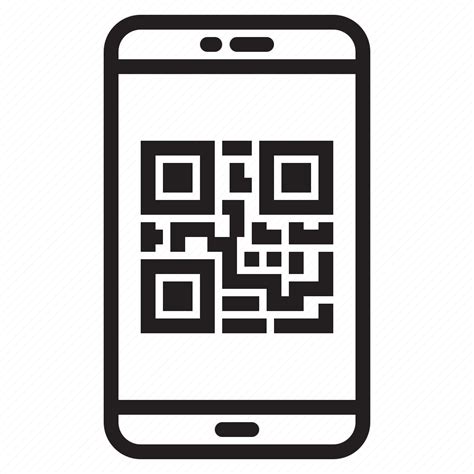 code qr applications communication mobile smartphone icon   iconfinder