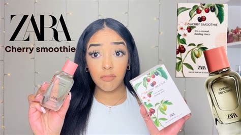 new zara cherry smoothie perfume review 🍒 youtube