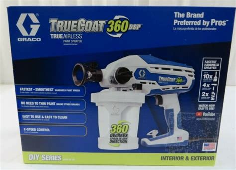 graco  true coat  dsp electric airless paint sprayer  sale  ebay